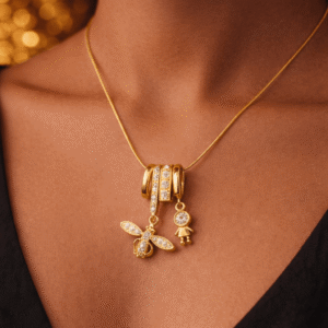 Traditional Gold Plated Temple Design Necklace for Women | Imitation Jewellery