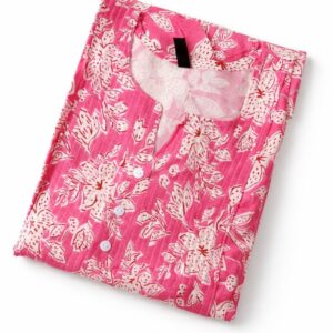 Alternative view of Women’s Printed Short Kurti | Cotton Ethnic Top | Casual & Office Wear Kurti for Women