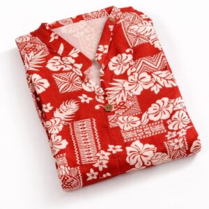 Alternative view of Women’s Rust Printed 2 Piece Co-Ord Set | Mix Cotton Kurta & Pant Set | Floral Casual Wear Outfit